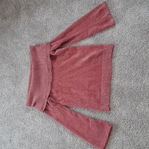 Off the Shoulder Chennile Sweater